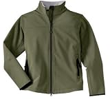 Port Authority - Ladies Glacier Soft Shell Jacket Olive/Chrome-XXL