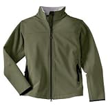 Port Authority - Ladies Glacier Soft Shell Jacket Olive Chrome1X at Ladies Port Authority