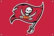 Tampa Bay Buccaneers Indoor/Outdoor Fan Banner 3 ft x 2 ft NFL Football Fan Shop Sports Team Merchandise