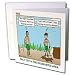 Rich Diesslins Funny KNOTS Scouting Cartoons - The Ax - Only Cut in the Designated Area - Greeting Cards-12 Greeting Cards with envelopes