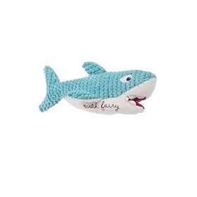  Maison Chic 9 inch Blue Shark Tooth Fairy Pillow