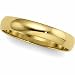 08.00 MM 18K Yellow Gold Light Half Round Band