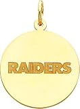 14K Gold NFL Oakland Raiders Charm