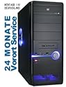 Q9505 Intel Core2Quad (4x2,83Ghz) - 500GB HDD SATA-II - 
NVIDIA9800GT 1024MB - 4GB RAM DDR-2 800 - 22x Multi Format Dual 
LayerDVD-BRENNER SATA-2 - all in one Cardreader - MIT 24 MONATE 
VORORTSERVICE