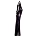 Belgo Prism - AB21 Fisting Arm Black - Dildo in Form eines Armes mit Hand für tiefgreifende Erlebnisse - schwarz - ca. 39 cm lang - Ø ca 4,5 - 8,5 cm