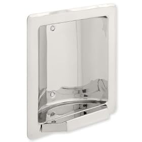 Franklin Brass 5566 Soap or Tumbler Holder, Recessed, Century Collection, Bright Stainless... by Liberty Hardware
