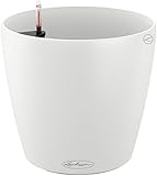 Lechuza Classico Color 21 Planter, White Matte