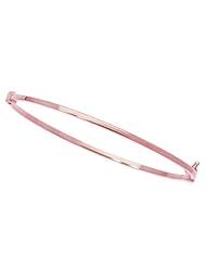 Fancy 14K Rose Gold Gold Bangle ( Length 7 Inch )