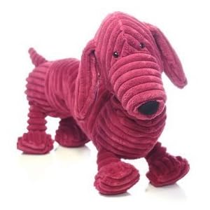 Plush Cordy Roy Dachshund 16 by 