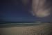 Wallmonkeys Peel and Stick Wall Decals - View of the Beach under the Stars in Cancun, Mexico. - Removable Graphic