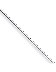 Ann Harrington Jewelry 14k White Gold 1.35 mm Box Chain