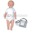 Simulaids CPR Billy 6 to 9 Month Old Basic w/Carry Bag w/Electronics - 1204