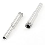 uxcell　ダイヤモンドホールソー　直径8mm　全長50mm 　シルバートーン　メタルボディ