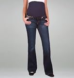 true religion joey secret fit belly tm stretch fabric fit and flare maternity jean