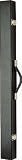 Black Vinyl Hard Box Pool Cue Case, 1B/1S (C42)