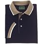 Outer Banks Men's Premium Pique Polo with Contrast Tipped Trim Shirt