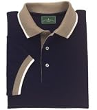 Outer Banks Men's Premium Pique Polo with Contrast Tipped Trim