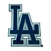 Los Angeles Dodgers MLB Pewter Logo Trailer Hitch Cover