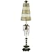 One Light Bird Land Table Lamp in Black and White