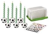 Candle Topper Set - Soccer