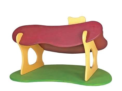 Childrens Toyshop  Toys : Wooden Nativity Stable and Base