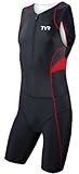 TYR - Men's Trisuit, Black/Red, SM