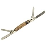 Browning Knives 215 Aztec Congress Pocket Knife with Zebra Wood Handles