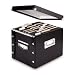 Snap-N-Store Snap Together File Box, Letter , 9.75 Height x 12.375 Depth x 15 Width Inches, Glossy Black (SNS01533)