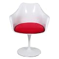 Beth Swivel Arm Chair - Red