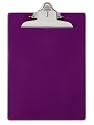 Saunders Recycled Plastic Clipboard, 1-Inch Capacity, Holds 8.5 x 12 Inches, Purple (21606)