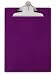 Saunders Recycled Plastic Clipboard, 1-Inch Capacity, Holds 8.5 x 12 Inches, Purple (21606)