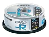 Review FUJIFILM  / FUJIFILM - 25 x DVD-R ( G ) - 4.7 GB ( 120min ) 16x - spindle - storage media