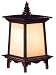 Unique Novelty Lighting Great Christmas Gift Ideas - 18 Puggi Thai Style Square Wood Lantern Table Lamp