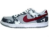 NIKE DUNK LOW PREMIUM【SPLATTER】 SILVER ICE/TEAM RED-LT GRAPH ナイキダンクロ...