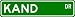 KAND Street Sign ~ Personalized Family Lastname Sign ~ Gameroom, Basement, Garage Sign Novelty** METAL ALUMINUM