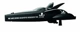 Dickie-Spielzeug 201119047 - RC Earthrace Boat, Ready to Run, 2-Kanal Funkfernsteuerung, Highspeed-Motor, 27 und 40 MHz, 53 cm, schwarz