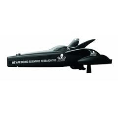 Dickie-Spielzeug 201119047 - RC Earthrace Boat, Ready to Run, 2-Kanal Funkfernsteuerung, Highspeed-Motor, 27 oder 40 MHz, 53 cm, schwarz (sortiert)