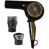 GOLD'N HOT Professional Ergonomic Pistol Tourmaline Dryer (Model: 2260)