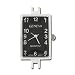 1 inch Rectangular Black Watch Face
