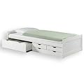Funktionsbett Kojenbett Schubladenbett ANDREA wei�