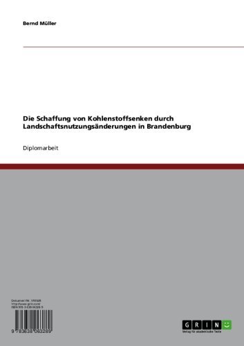 Die Schaffung von Kohlenstoffsenken durch Landschaftsnutzungsänderungen in Brandenburg (German Edition)