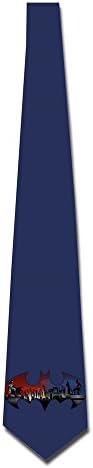 UTOPIO Cool Batman Logo Skinny Tie
