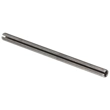 Plain Oil Steel Slotted Spring Pin, USA Made