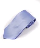 Soild Silk Mens Plain Multi Color Tie, Sky Blue