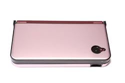 DSi XL Alunminum Metallic Armor Hard Case XL with Screen Protective Filter - Pink