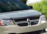 2011-2012 Chrysler Town & Country Dodge Grand Caravan Smoke Front Bug Deflector