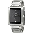 Fossil Men's Diamond Marker Analog Black Dial Watch #FS4375