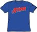 THE ATOM DC Comics Superhero Royal Blue T-shirt Tee Shirt