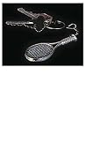 Pewter Racquet Key Chain, Other Gifts, Gifts, Racquets Sports Accessories