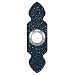 Heath Zenith 829LB-A Traditional Decor Series Wired Lighted Antique-Design Push Button, Black